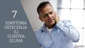 7 Simptopma oštećenja ili gubitka sluha